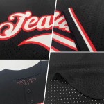 Custom Black White-Gold Mesh Authentic Throwback Baseball Jersey Custom Black White-Gold Mesh Authentic Throwback Baseball Jersey