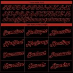 Custom Black Red 3D Skull With American Flag Performance T-Shirt Custom Black Red 3D Skull With American Flag Performance T-Shirt